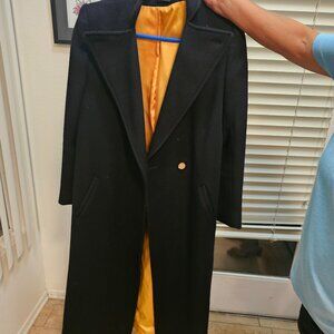 Harve' Benard Women's Tall wool Trenchcoat